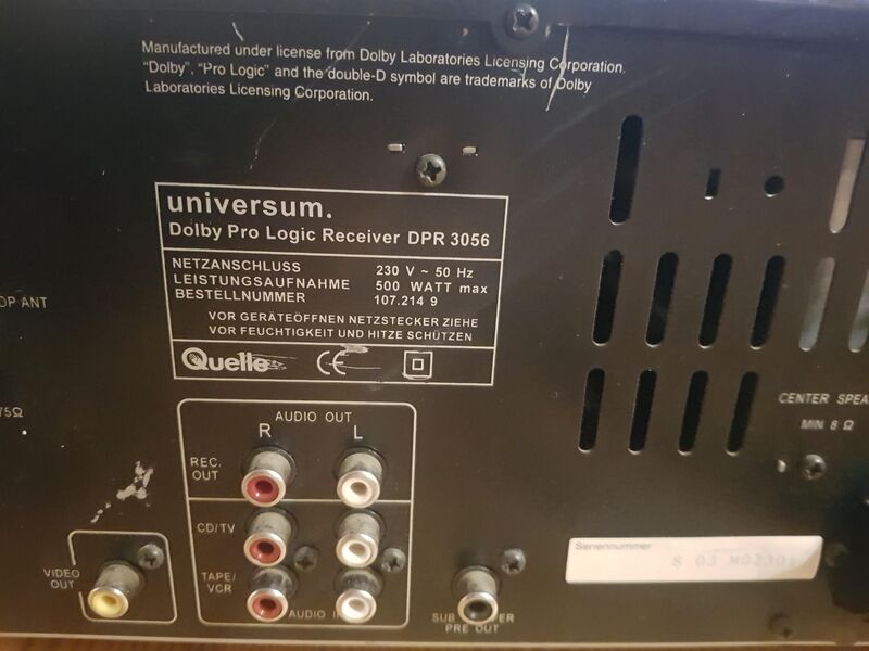 Amplificator universum 500 watti